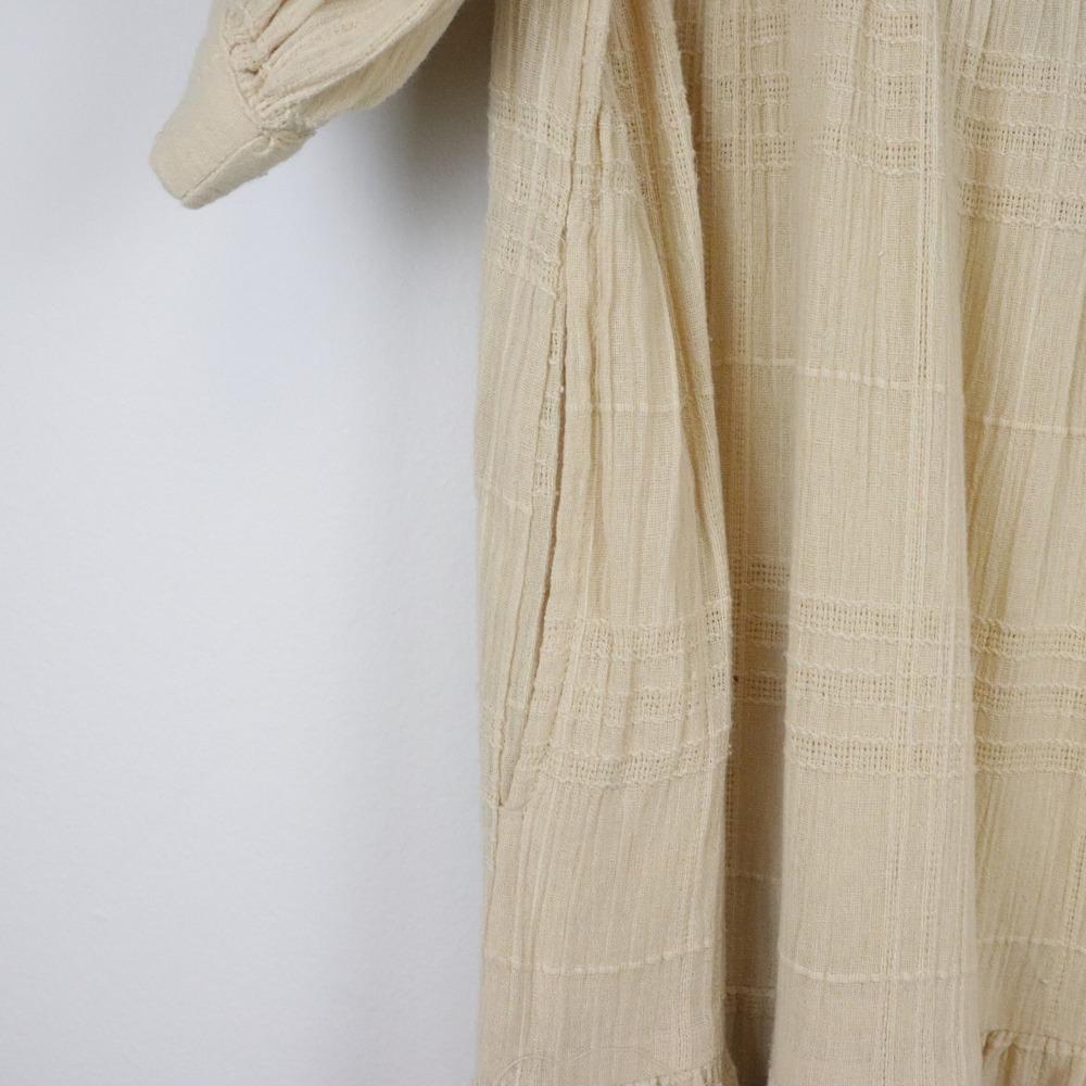 NWT Daughters of India Ela Gown Maxi Dress Chamomile XS - Picture 7 of 11